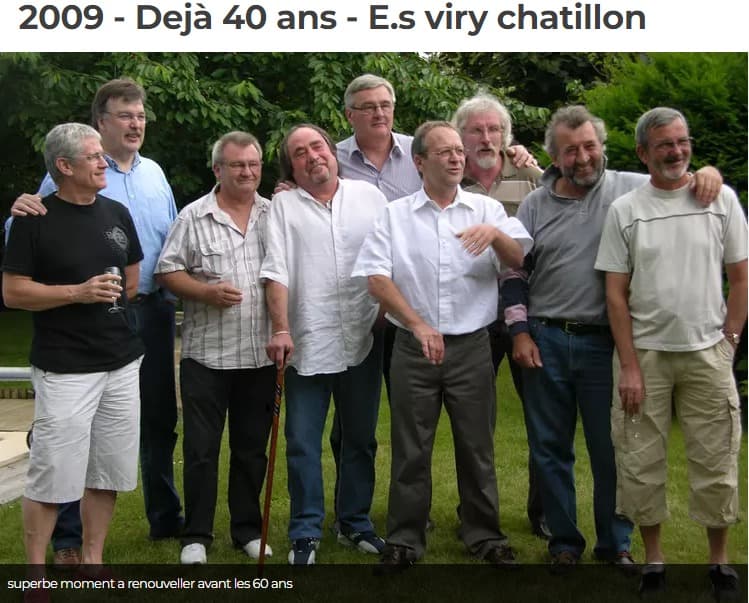 2009 · Retrouvailles « déjà 40 ans » (anciens)