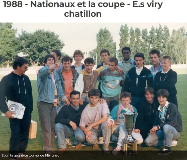 1988 · Cadets nationaux — vainqueurs à Mérignac