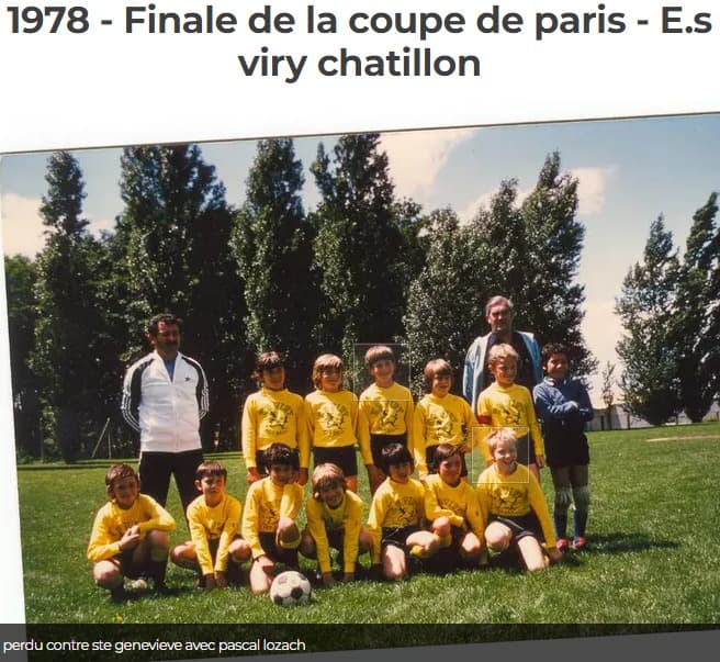 1978 · Finale de la Coupe de Paris (poussins)