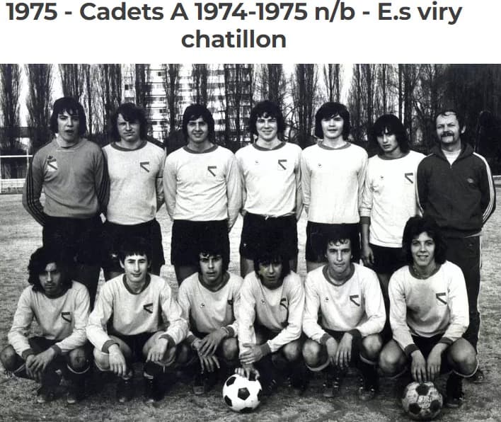 1974-1975 · Cadets A