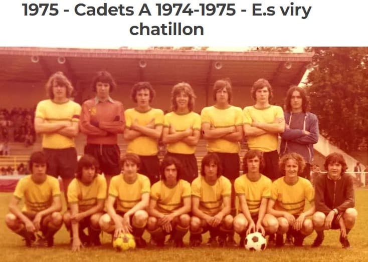1974-1975 · Cadets A (au stade)