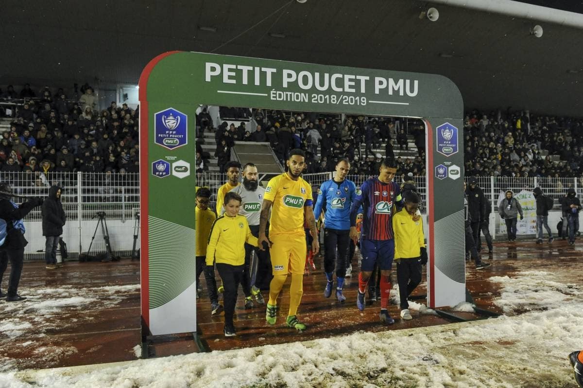 2019 · Coupe de France — entrée des joueurs (Petit Poucet PMU)